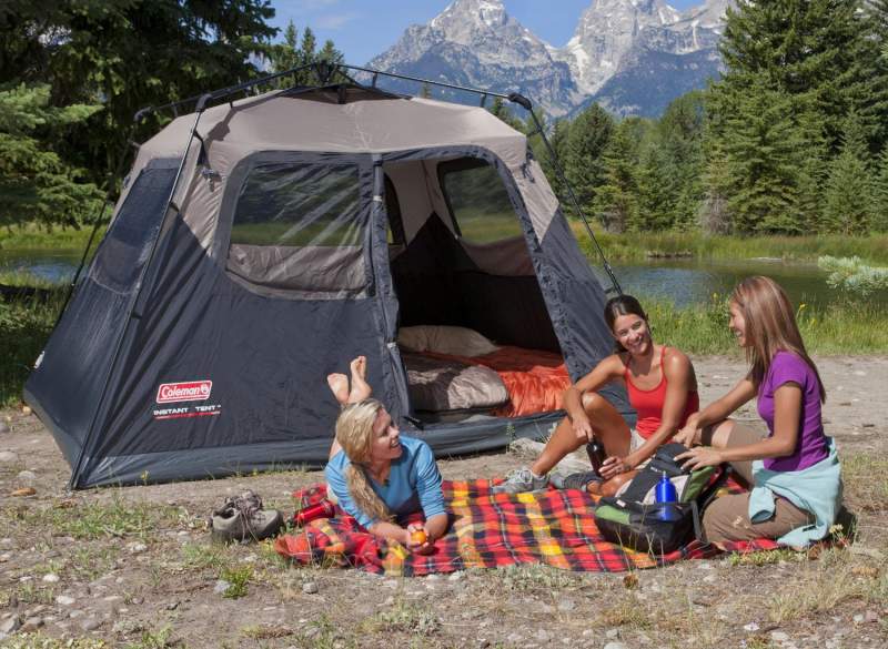 Coleman 4 Person Instant Cabin Tent
