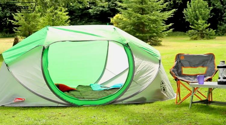 Coleman 4-Person Pop Up Tent