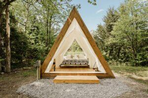 a-frame tents