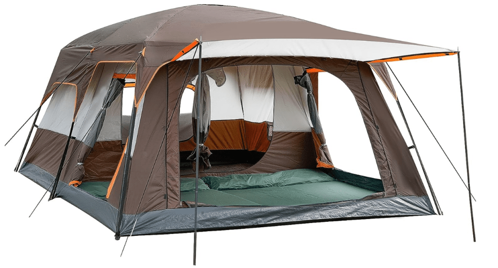 KTT Extra Large Tent 12 Person multi-room tents