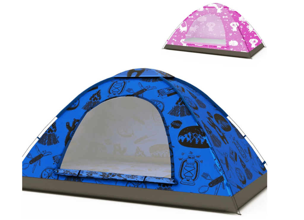 KidzAdventure 2 in 1 Kids Tents for Camping
