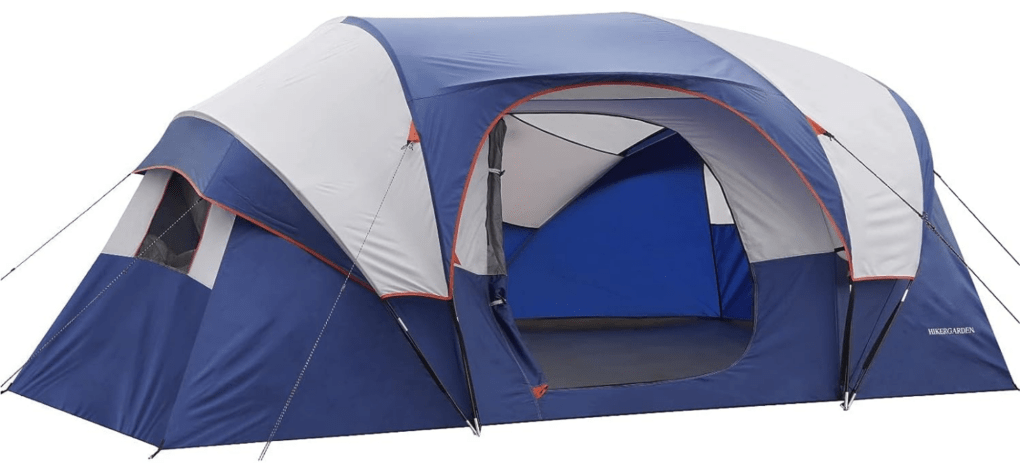 HIKERGARDEN 10 Person Camping Tent 